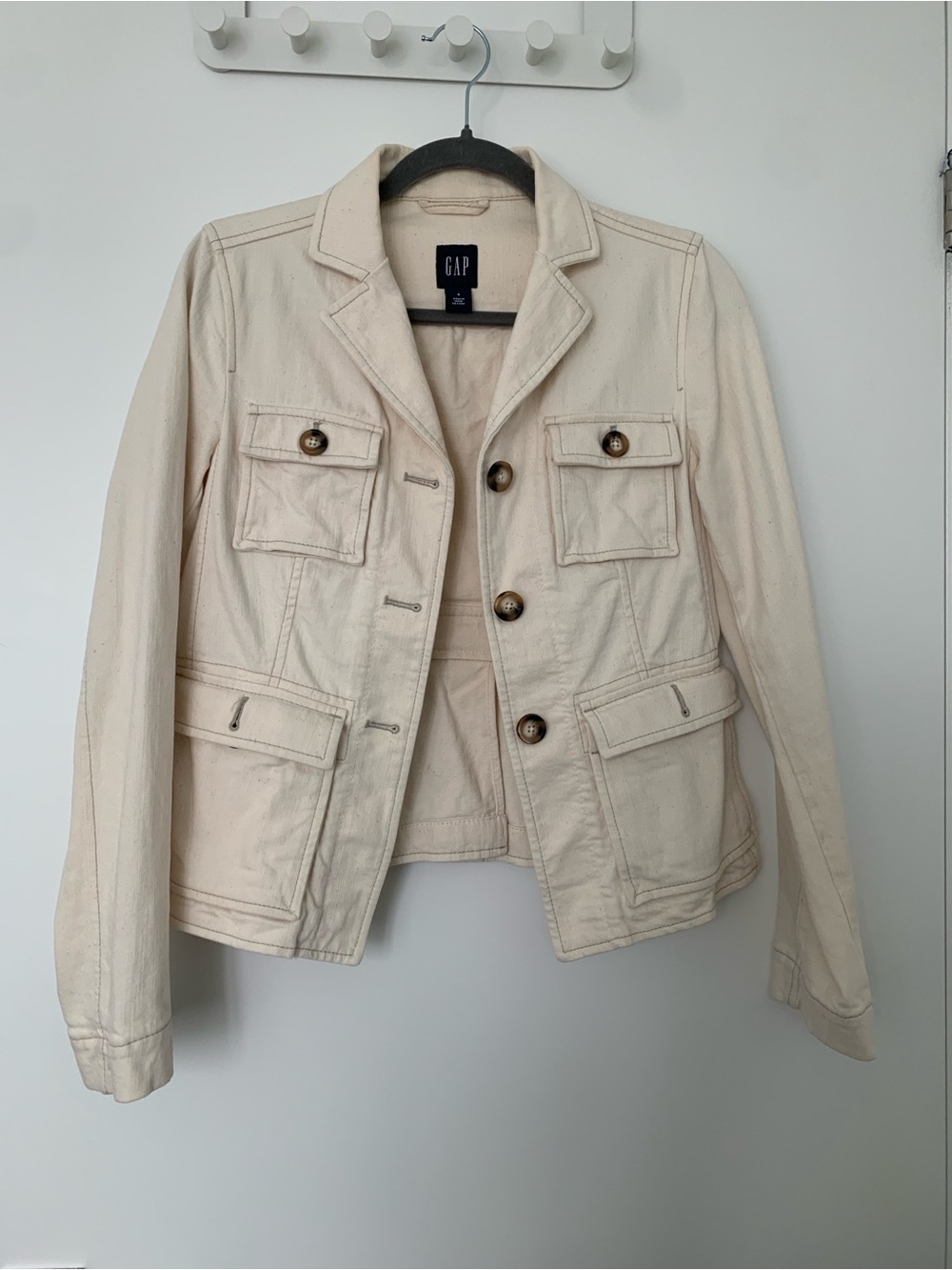 GAP Cream Utility Field Jacket